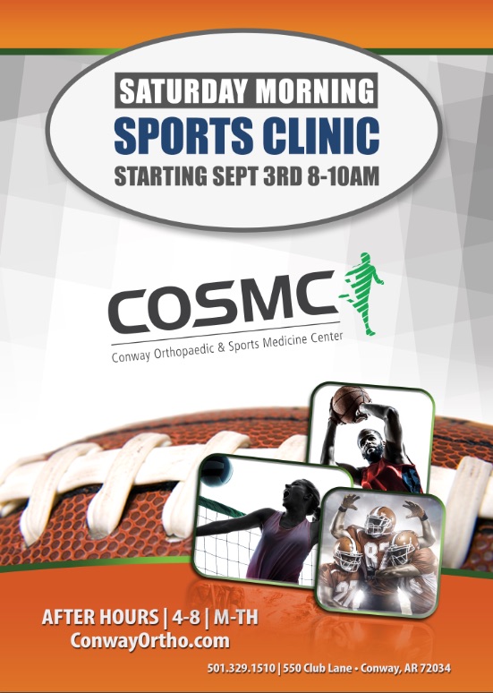 COSMC Sport Clinic Flier